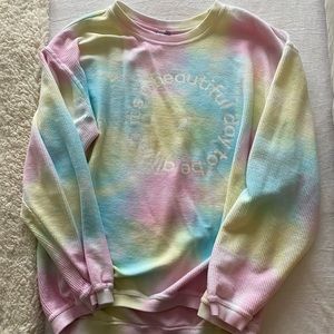 Whitney Simmons Tie Dye Crewneck